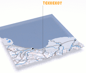 3d view of Tekkeköy