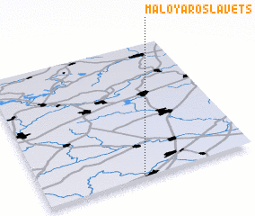 3d view of Maloyaroslavets