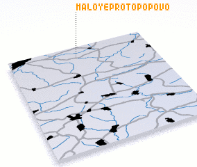 3d view of (( Maloye Protopopovo ))