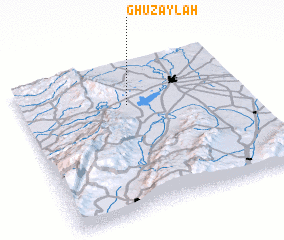 3d view of Ghuzaylah