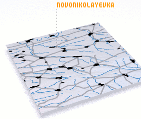 3d view of Novonikolayevka