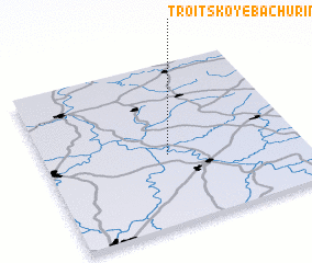 3d view of Troitskoye-Bachurino