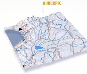 3d view of Akkerpiç