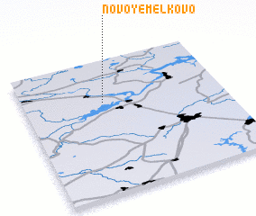 3d view of Novoye Melkovo