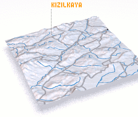 3d view of Kızılkaya