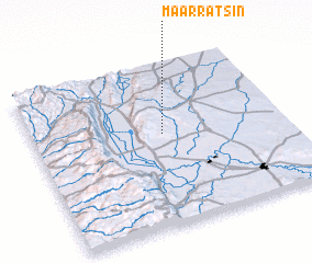 3d view of Ma‘arrat Şīn