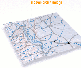 3d view of Dārah ash Sharqī