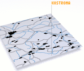 3d view of Kostroma