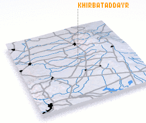 3d view of Khirbat ad Dayr