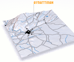 3d view of ‘Ayn at Tīnah