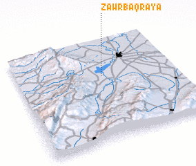 3d view of Zawr Baqrāyā