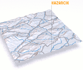 3d view of Kazancık