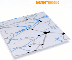 3d view of Reshetnikovo