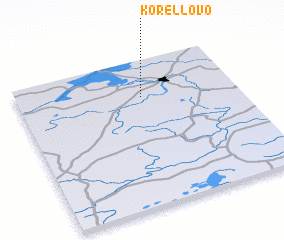 3d view of Korellovo