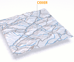 3d view of Çekem