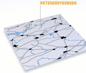 3d view of Petrovo-Vyrubovo