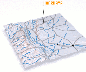 3d view of Kafr Ḩāyā