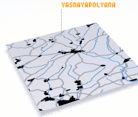 3d view of Yasnaya Polyana