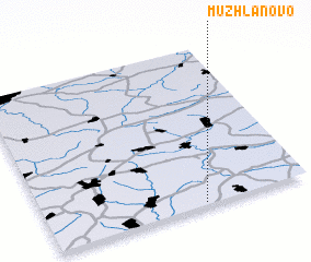 3d view of Muzhlanovo