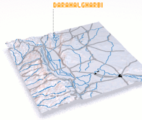 3d view of Dārah al Gharbī