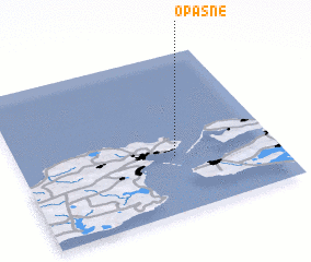 3d view of Opasne