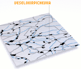 3d view of Vesëlo-Kirpichëvka