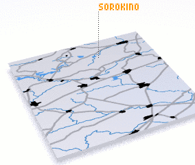 3d view of Sorokino