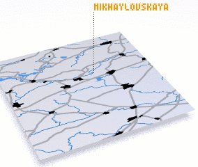 3d view of Mikhaylovskaya