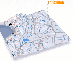 3d view of Bawz Ghār