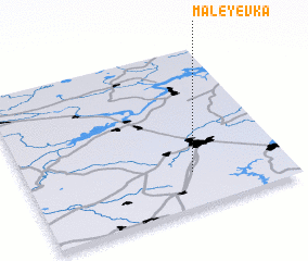 3d view of Maleyevka