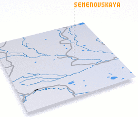 3d view of Semënovskaya