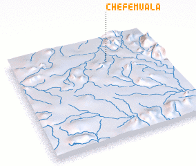 3d view of Chefe Muala
