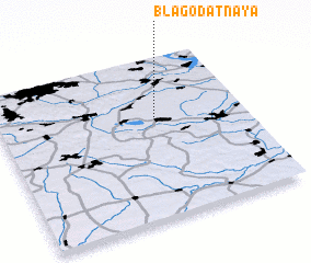 3d view of Blagodatnaya