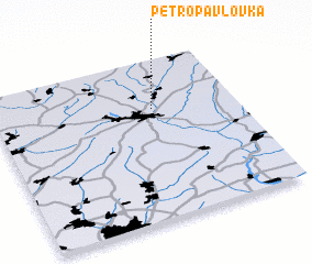 3d view of Petropavlovka