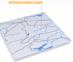 3d view of Russkoye Vasil\