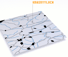 3d view of Krasnyy Luch