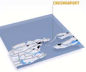 3d view of Chushka-Port