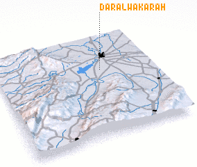 3d view of Dār al Wakārah