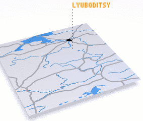 3d view of Lyuboditsy