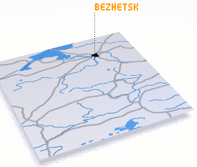 3d view of Bezhetsk