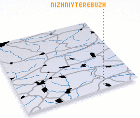 3d view of Nizhniy Terebuzh