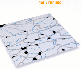 3d view of Balychëvka