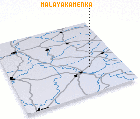 3d view of Malaya Kamenka