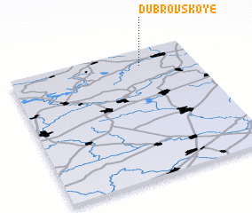 3d view of Dubrovskoye