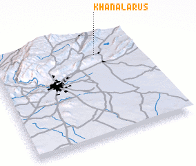 3d view of Khān al ‘Arūs