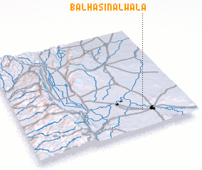 3d view of Balḩasīn al Walā