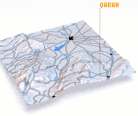 3d view of Qārah