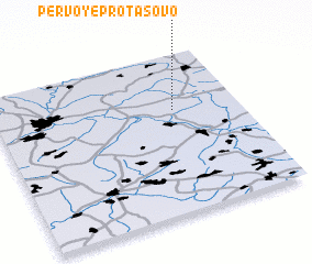 3d view of Pervoye Protasovo