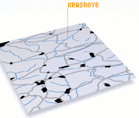 3d view of Krasnoye