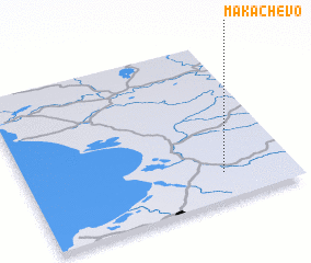 3d view of Makachevo